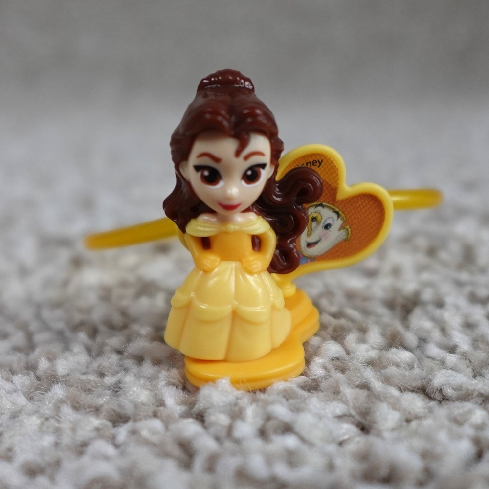 Disney Princess Belle Beauty and the Beast Yellow Figure Bracelet with Chip